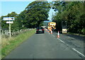 A52 Leek Road roadworks in ST9 0AL