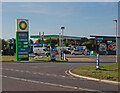 The BP Service Station at Market Deeping in PE6 8DW
