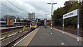 Southend Victoria station - view towards the platform ends in SS2 4AL