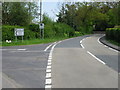 Junction of Forge Hill with the A28 in TN26 3AR