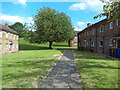 Footpath off Manor Park Centre, Manor Park in S2 1RT