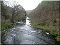 River from Almondell Bridge in EH53 0HB