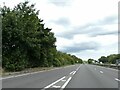 Slip road onto eastbound A31 on Hog's Back in GU10 1EX