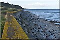 On the sea wall north of Grennan Point in DG9 9HA