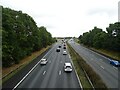 M56 Motorway towards Runcorn in CH2 4LH