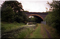 Old LNWR railway bridge over the Huddersfield Broad Canal in HD2 1HX
