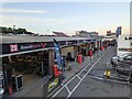 Back of the pit garages at Brands Hatch in TN15 6DY