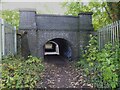 Railway underpass in SK7 6PR