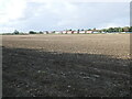 Prepared field and new housing, Fernwood in NG24 5AY