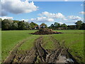 Ready for spreading, Scremby Grange in Ashby with Scremby