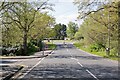 Looking along A27 Botley Road, North Baddesley in SO52 9DR