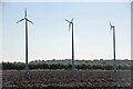 Wind Turbines on Frith's Farm in CO12 5DE