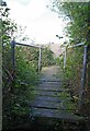 Footbridge on Great Oakley Footpath 13 in CO12 5AE