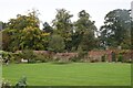 Inside the walled garden, Hare Hill in SK10 4SN