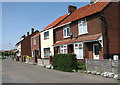 View west along Brook Road in NR26 8TR