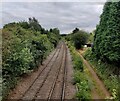 Railway line at Battle Flat in LE67 1FA