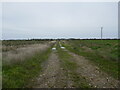 Farm track near Moorby in PE22 7PL