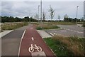 Cyclepath by Gillyflower Lane in CB25 9RY