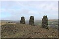 Three Stone Men beside the Coughfold Site in BB4 6HY