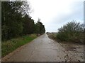 Concrete track on the site of former RAF Foulsham in NR20 5BG