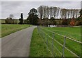Lane near Baggrave Hall in LE7 3RE