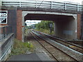 Railway north from Hednesford station in WS12 4BJ