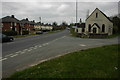 Road junction in Broughton in CH4 0PQ