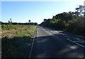 Thetford Road (A1066) towards Diss in IP22 2SZ
