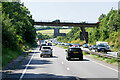 Bridge taking the A379 over the A30 in EX2 8YP