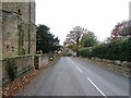Moor Road beside All Saints' Church, Breadsall in DE21 2JU