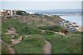 Coast path above Hordle Cliff in SO41 0PB
