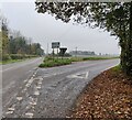 Road junction near Bradley Farm in DY12 3DD