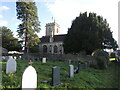 Passing through the churchyard in BS30 5SX