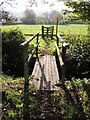 Footbridge near Holt Farm in BS40 6PW