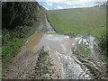Flooded track in HP7 0QR