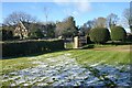 Early Snow in the Churchyard in HP23 6LQ