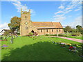 Christ Church and part of its burial graound, Lower Broadheath in WR2 6QZ