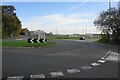 Roundabout on Round Coppice Road in CM24 1QU