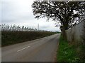 Woodbury Road (B3179) towards Clyst St George in EX5 1LA