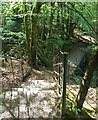 Footbridge in Bishop's Glen in PA23 7LN