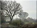 Radio telescope southwest of Knockin in SY10 8DA