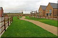 Play area in the new estate in Houghton Regis East Ward