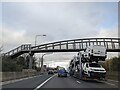 Going under the Banana Bridge on the M5, heading north-east in BS34 5NF