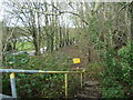 Llwybr caeedig / Closed path, Cynwyd in LL21 0LF