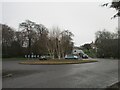 Newlands Road Roundabout in Polmont