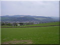 View of Peebles in the Scottish borders in EH45 9JE