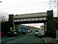 Railway bridge over Fog Lane in M19 1JU