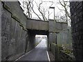 Disused railway bridge in WN6 0YR