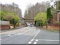 Railway bridge over Islands Brow in WA10 1ND