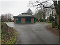 Octagonal building in the Cemetery Grounds in PR1 4UL